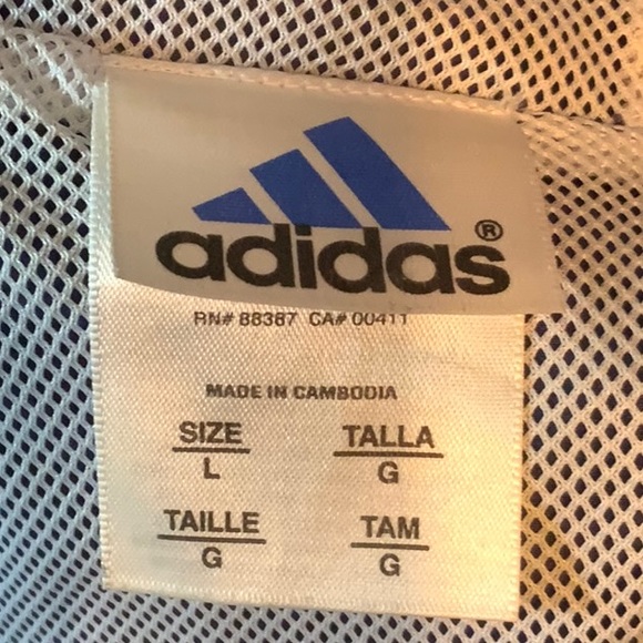 Adidas Half Zip Hoodie Jacket - Picture 6 of 8